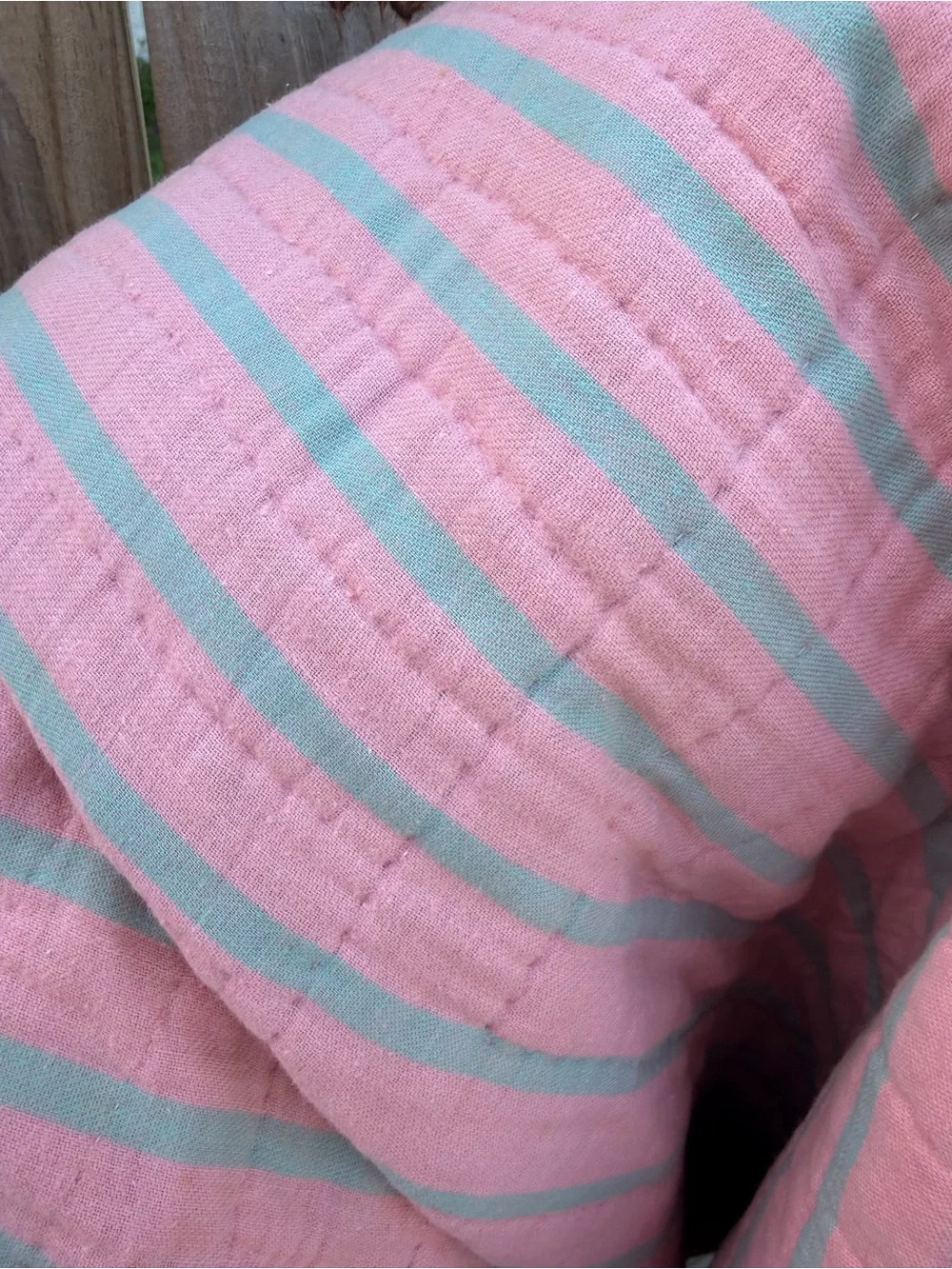 Vintage handmade patchwork quilt